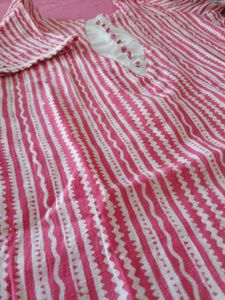 Kurta With Potli Buttons