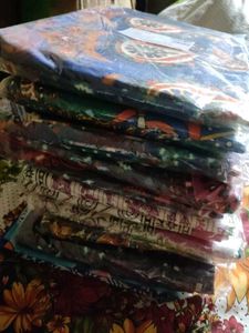 New Double Size Bedsheets With 2pillow Cover