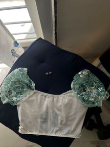 Lace Corset Crop Top