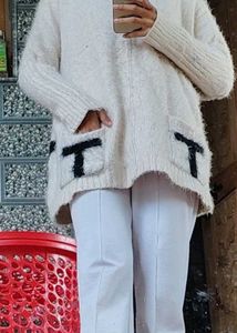 Fluffy Hooded Cardigan