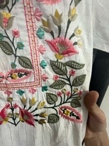 Elegant Embroidered Kurta