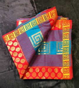Vibrant Banarasi Saree