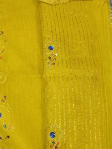Elegant Embroidered sarree