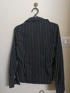 Striped Button-Down Shirt