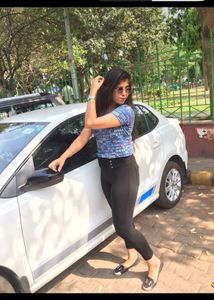 Blue Crop Tshirt