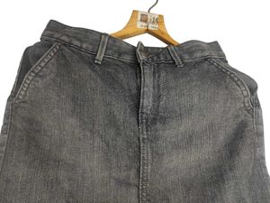 Banana Denim Mini Skirt