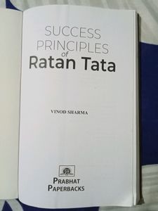 Success Principles Of Ratan Tata Book