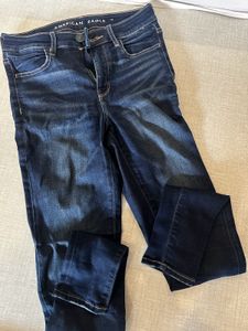 Dark Blue Denim Jeans