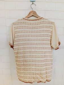 Striped Knit Tee