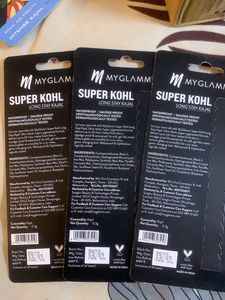 Myglamm Kajal Pack Of 3