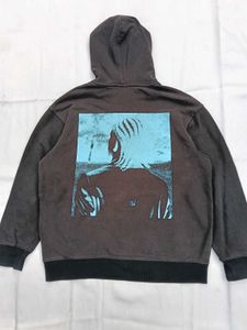 Vintage Style Brown Hoodie