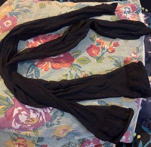 Black stockings and socks