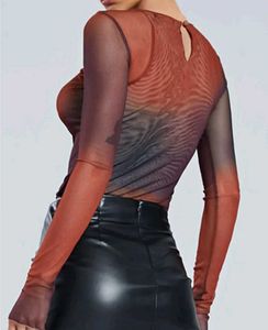 Mesh Full Sleeves Top