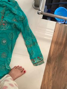 Newly Purchased Sea Green Kurti