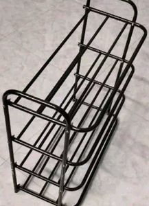 Industrial Style 4-Tier Metal Rack