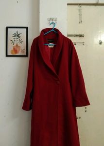 Red overcoat. 💌❤️