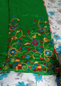 Green Fancy Saree