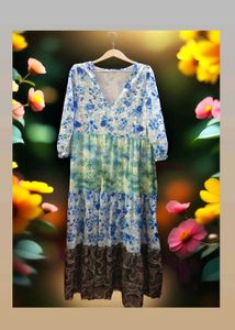 Floral Tiered Maxi Dress