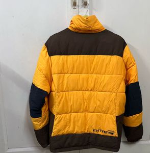 Color Block Puffer Jacket