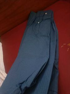 Men&#39;s Blue Checked Shirt