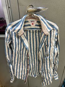 Tommy Jeans Striped Button-Down