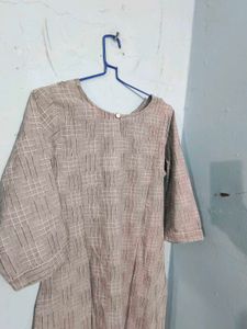 Grey Kurti With Tag
