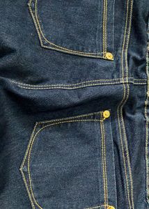 Dark Wash Pull-On Jeans