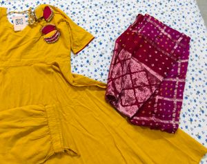 Yellow Suit Set