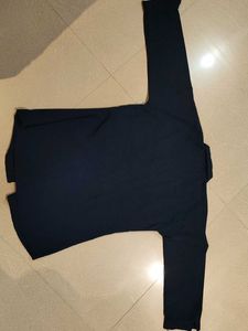 Elegant Navy Blur Shirt