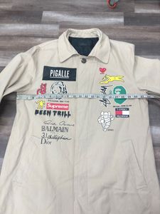 Unisex Graphic Print Coat