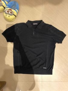 authentic Black Polo Shirt