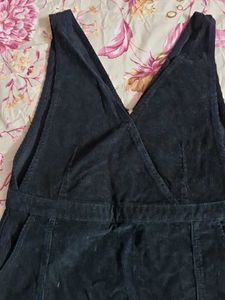 Corduroy Overall Mini Dress