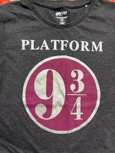 Grey Color Harry Potter T-shirt