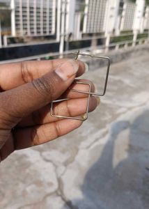Small Square Hoops