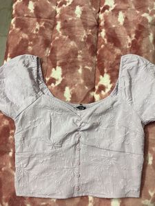 Floral Puff Sleeve Top