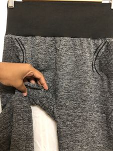 New Mix Grey Capri Leggings