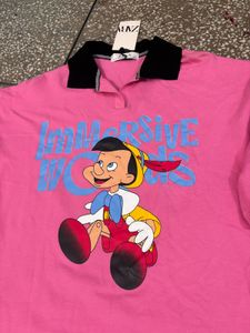Pink Graphic T-Shirt