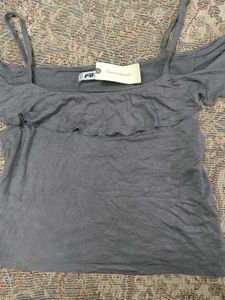 Imported Grey Tank Top.