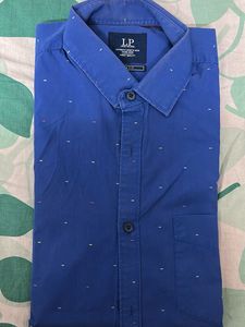 LP Blue Patterned Shirt