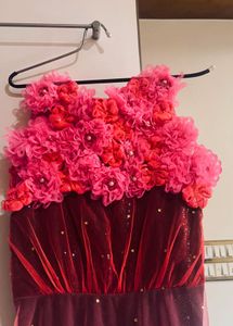 Statement Floral Party Dress