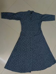Denim Kurta