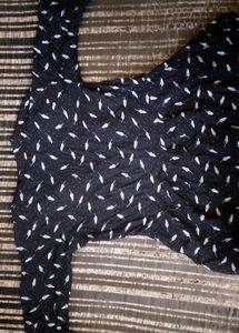 Feather Print Blouse