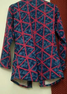 Patterned Women&#39;s Blazer.