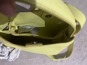 Solid StructuredHandheld Bag, NonDetachable Strap