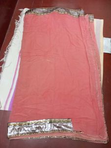 Peach Dupatta