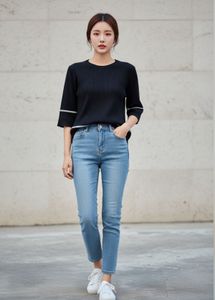 Ribbed Knit Top - Stylish & Versatile