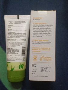 Plum  Face Wash &amp; Fac SERUM Combo