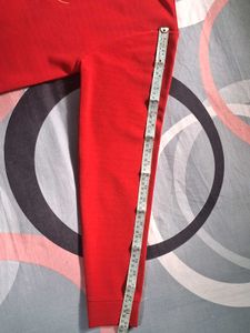 Flawson Red Crewneck Sweatshirt