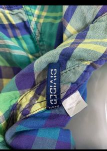 H&amp;M Shirt Check White &amp; H&amp;M Trouser
