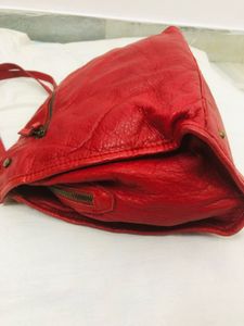 Authentic 💯 🇺🇸 Amarican Leather Co. Red Handbag